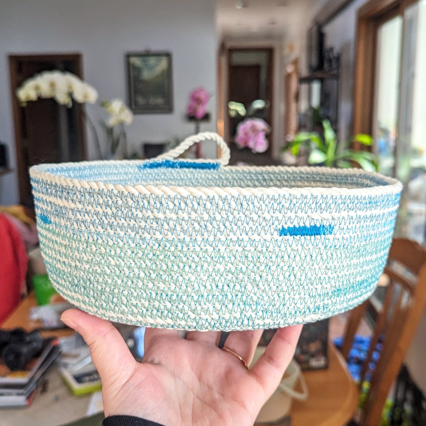 Large entryway basket