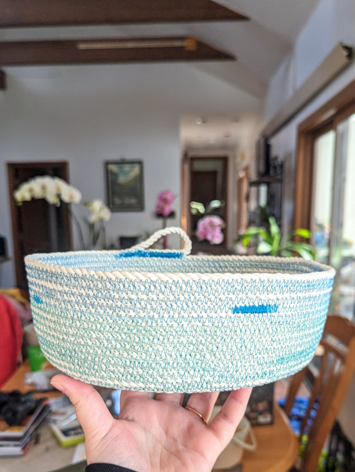 Large entryway basket