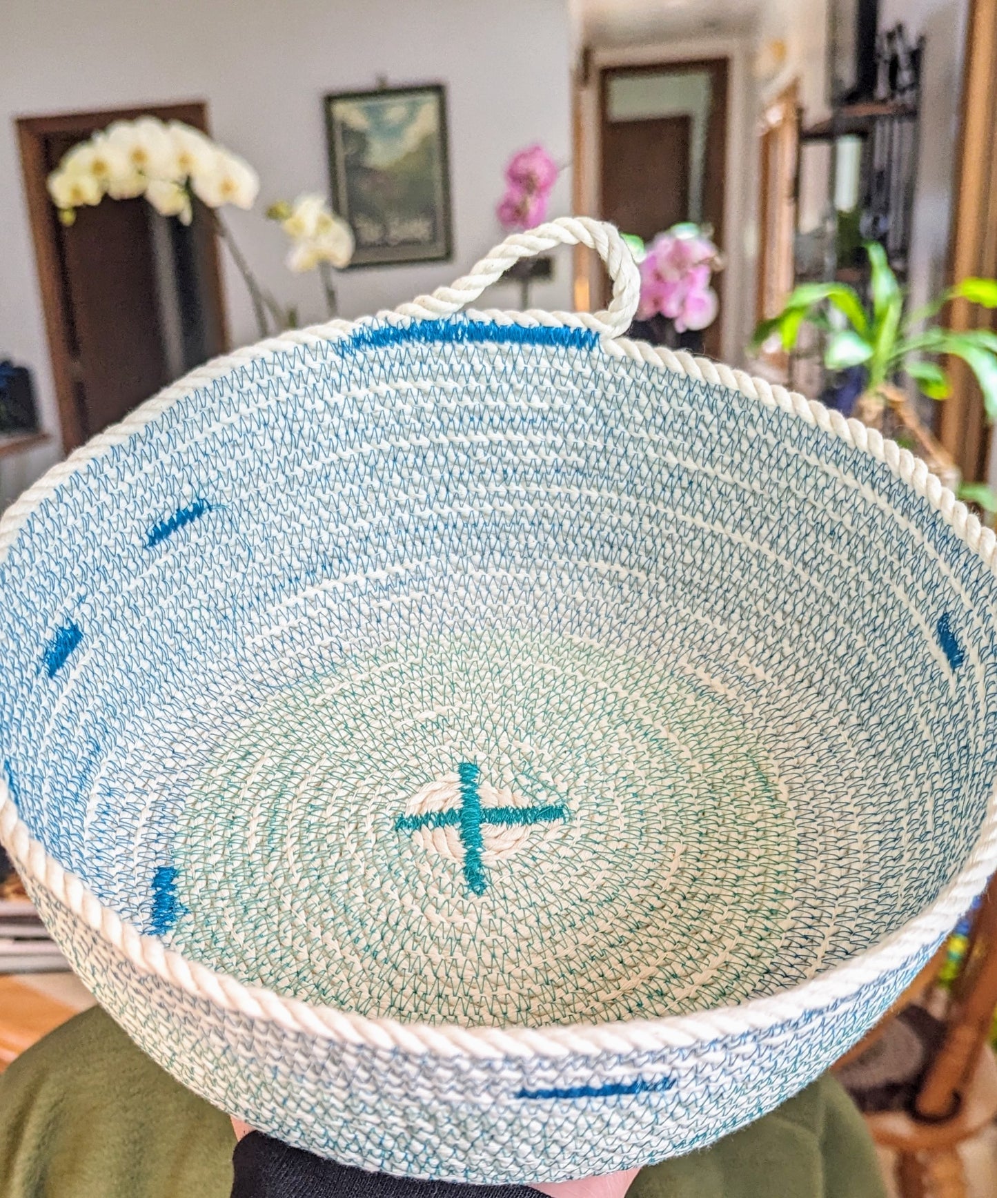 Large entryway basket