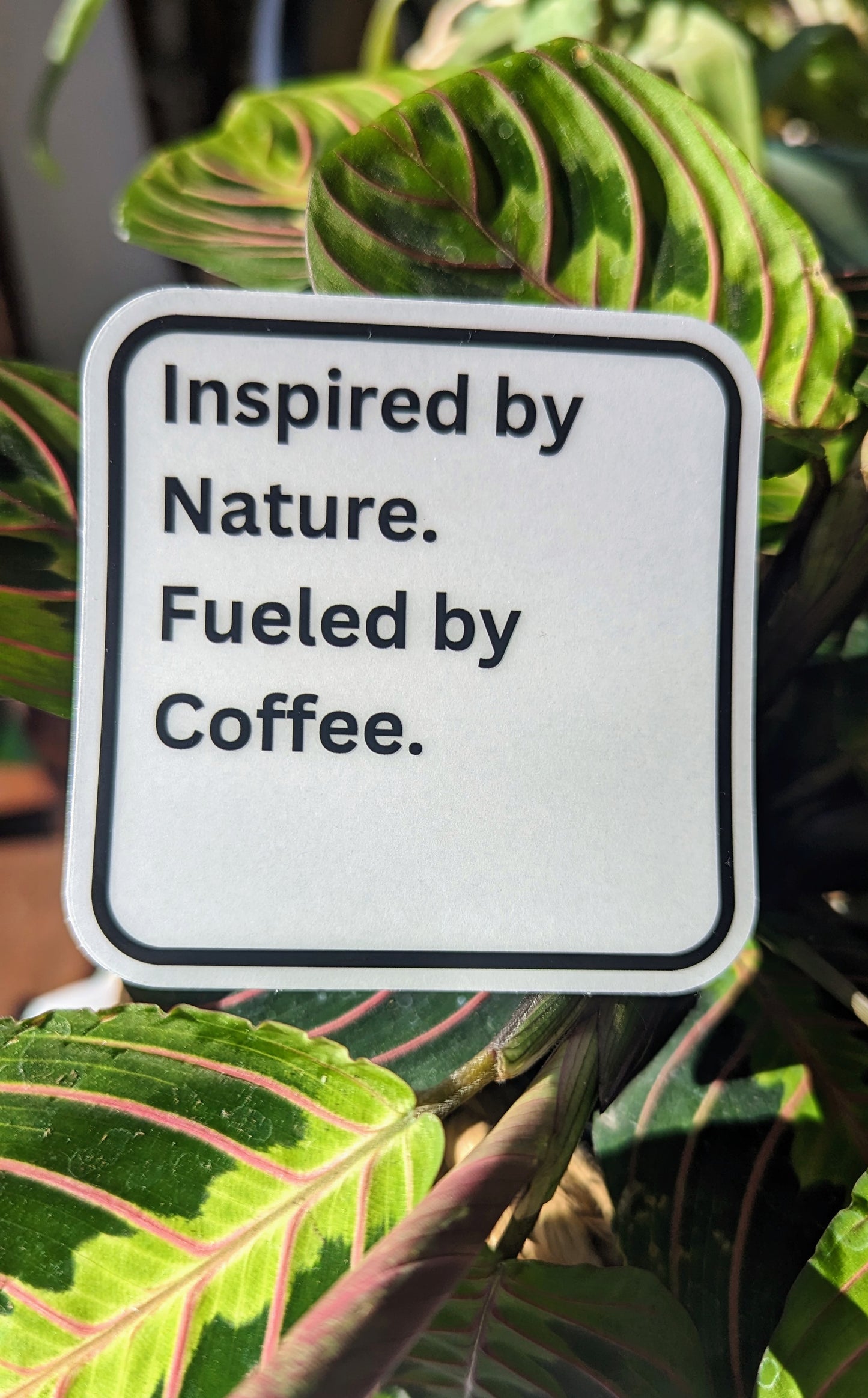 Inspired by Nature Sticker
