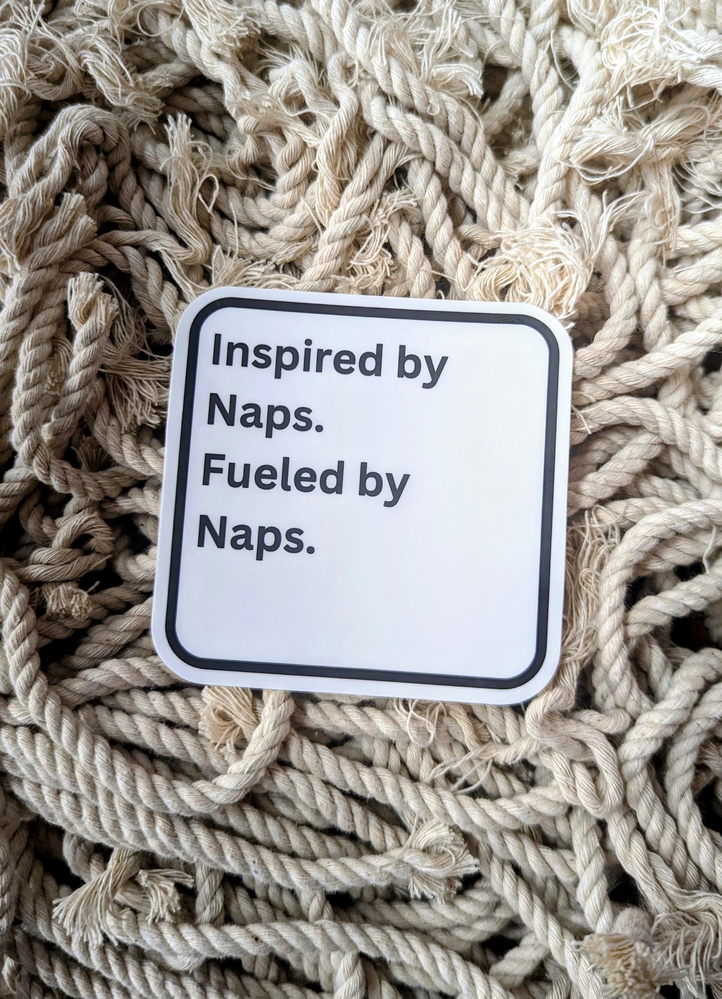 Inspired by Naps Sticker
