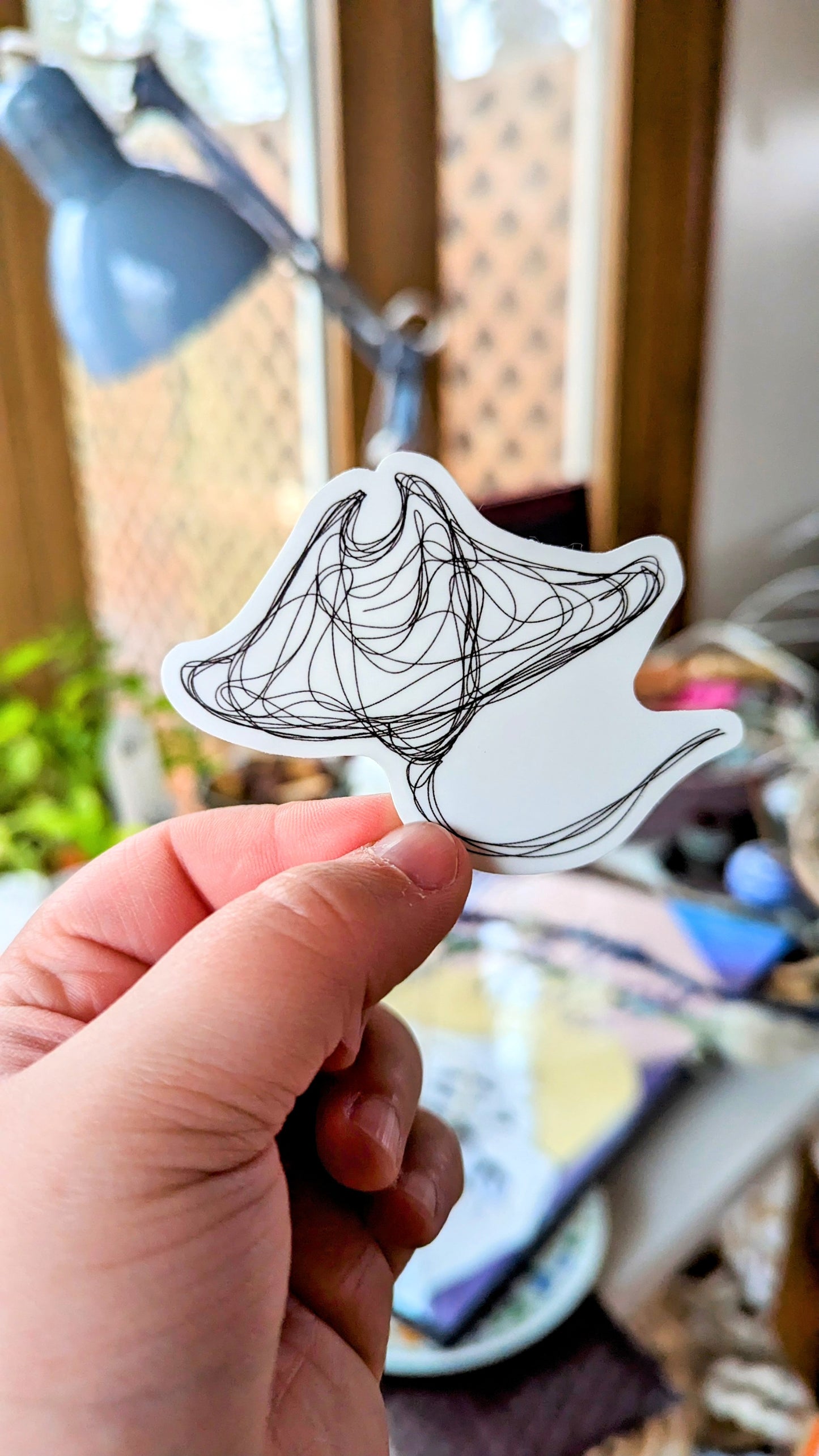 Manta Ray Sticker