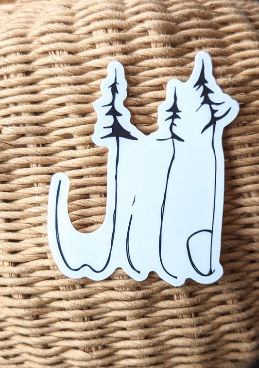 Wild Pine Sticker