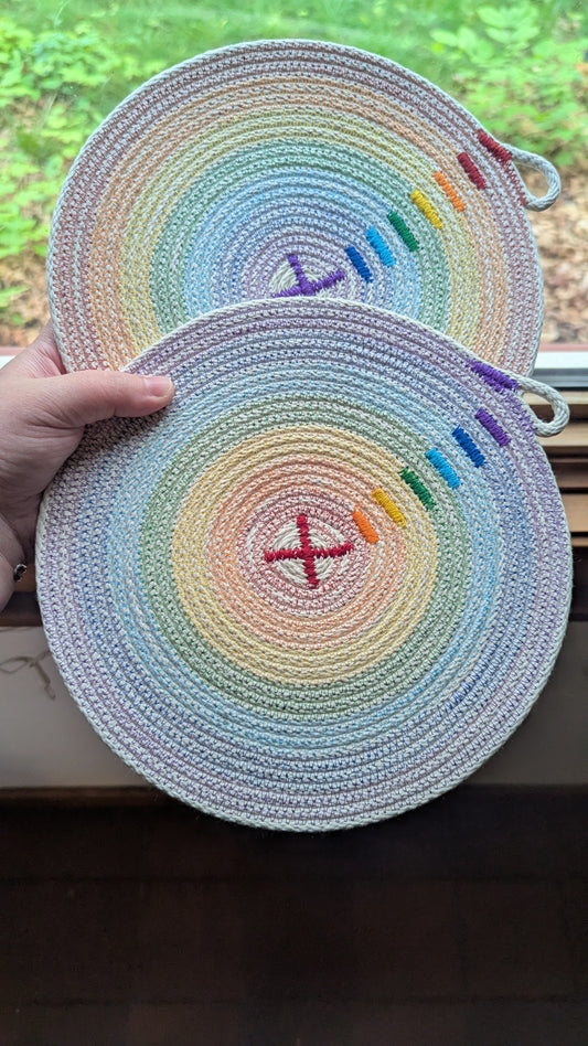 Rainbow Trivet