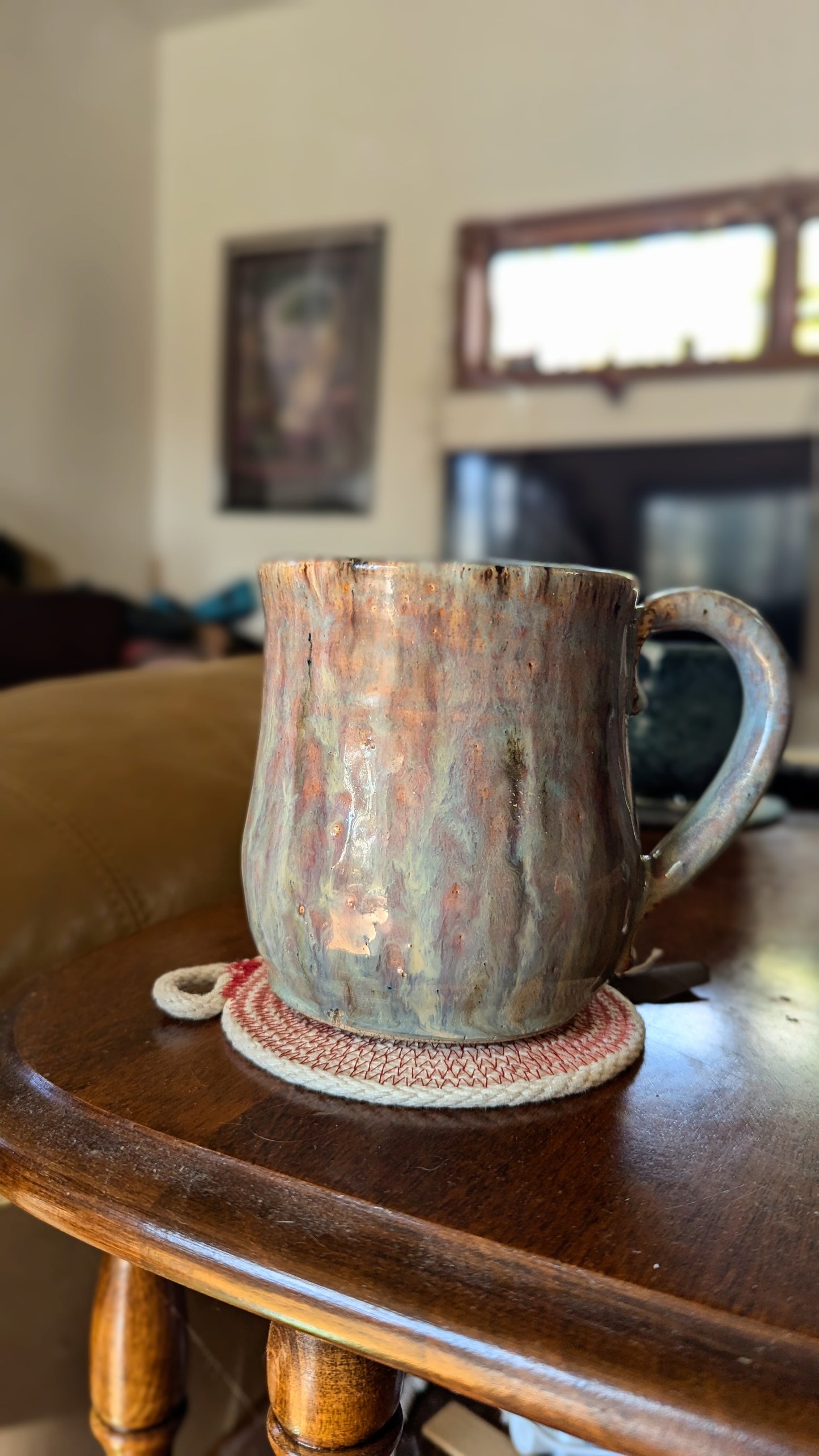 Candy Cane Coaster