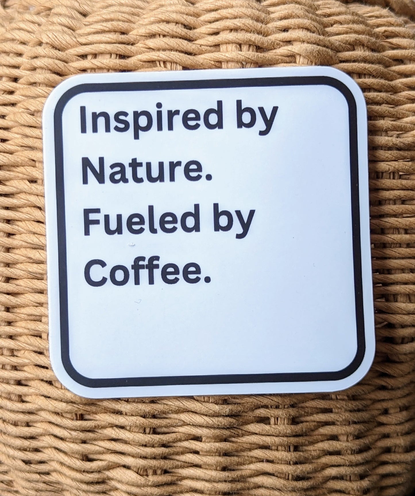 Inspired by Nature Sticker